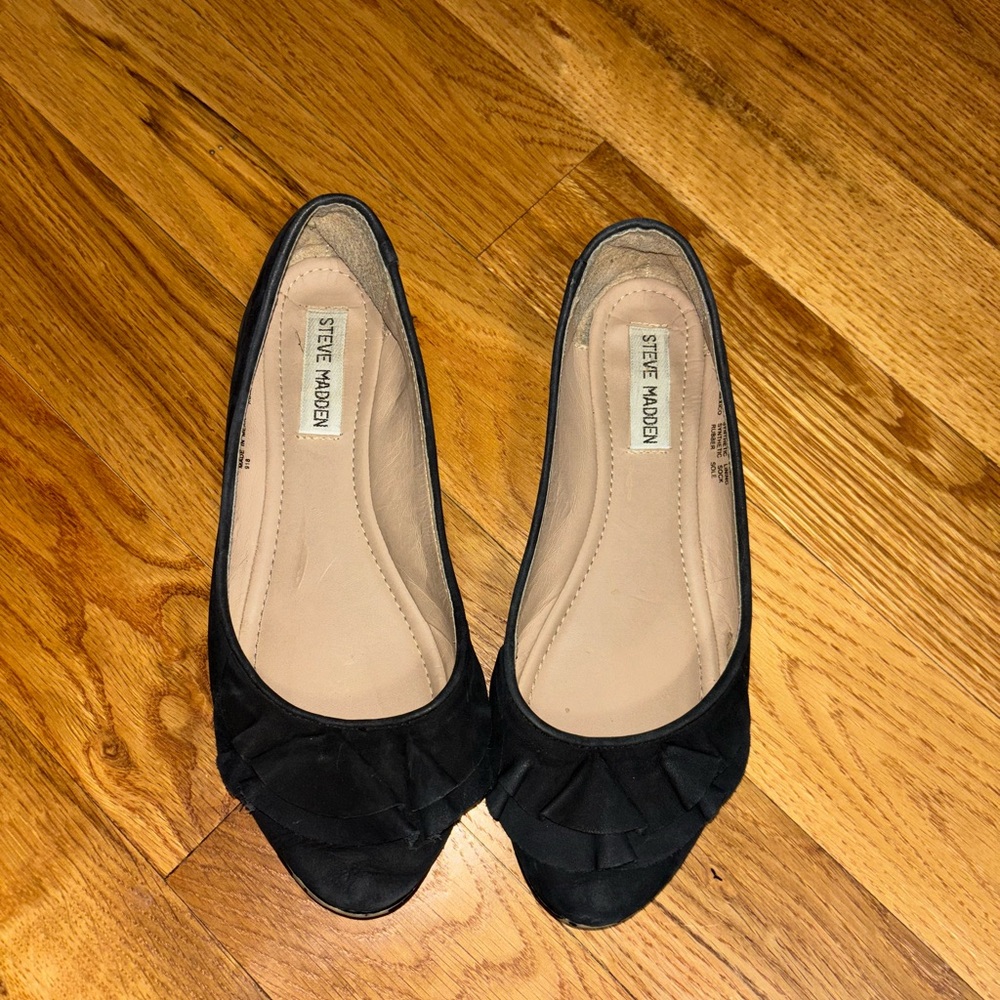 Steve Madden Black Women's Flats